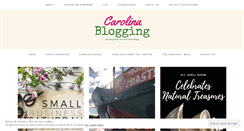 Desktop Screenshot of carolinablogging.com